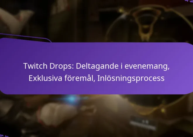 Twitch Drops: Deltagande i evenemang, Exklusiva föremål, Inlösningsprocess