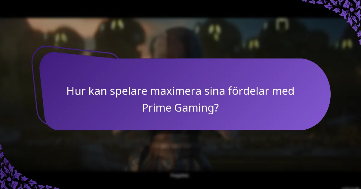 Vilka Prime Gaming-paket är för närvarande tillgängliga?