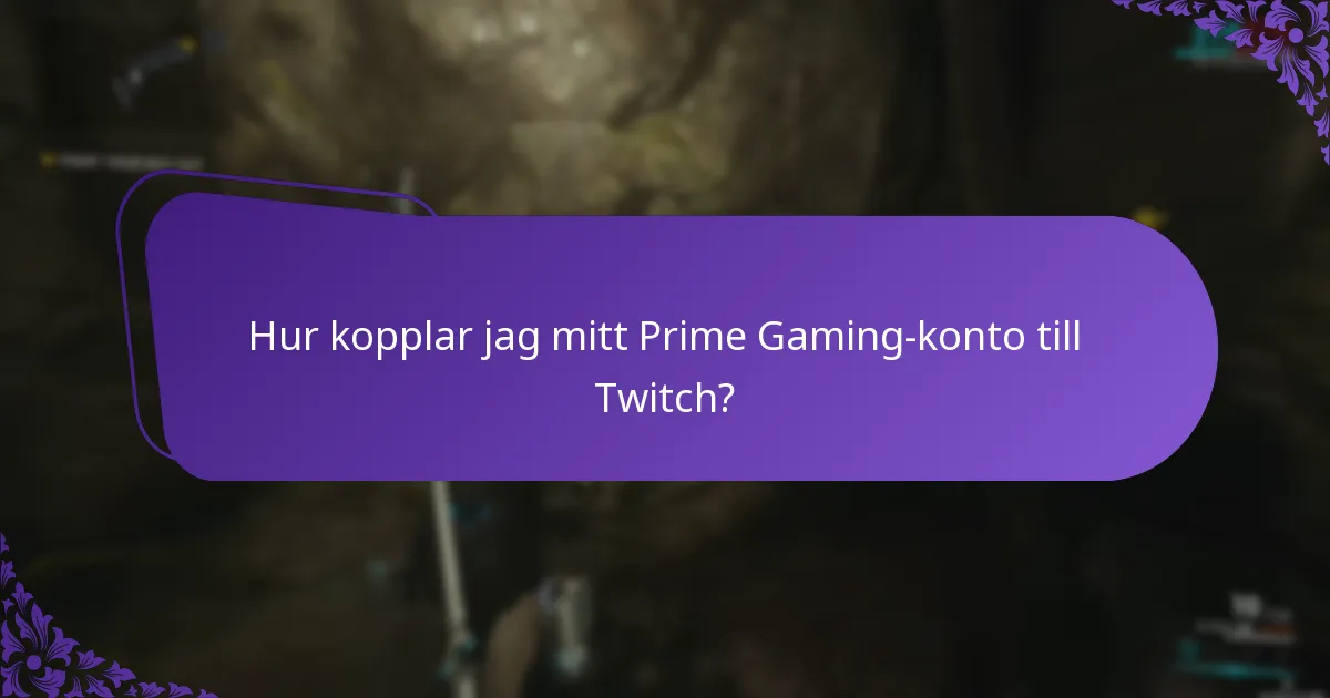 Hur kopplar jag mitt Prime Gaming-konto till PlayStation?