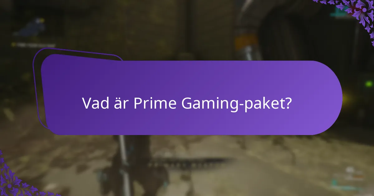 Hur jämför sig Prime Gaming med andra speltjänster?