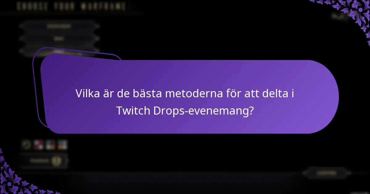 Vilka är fördelarna med att integrera Twitch Drops med Warframe?