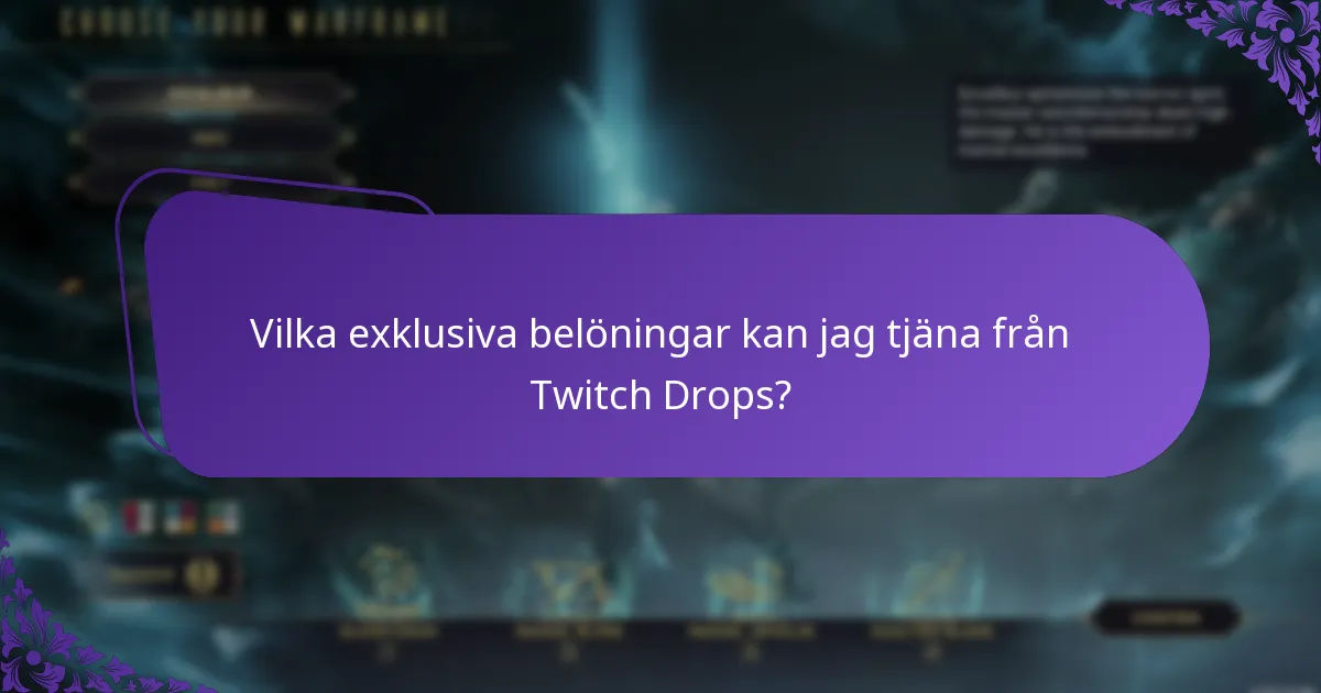 Vilka streamers bör jag följa för Twitch Drops?